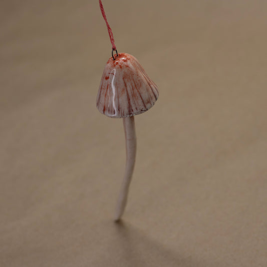 Mushroom Ornaments by KOLOS Ceramics