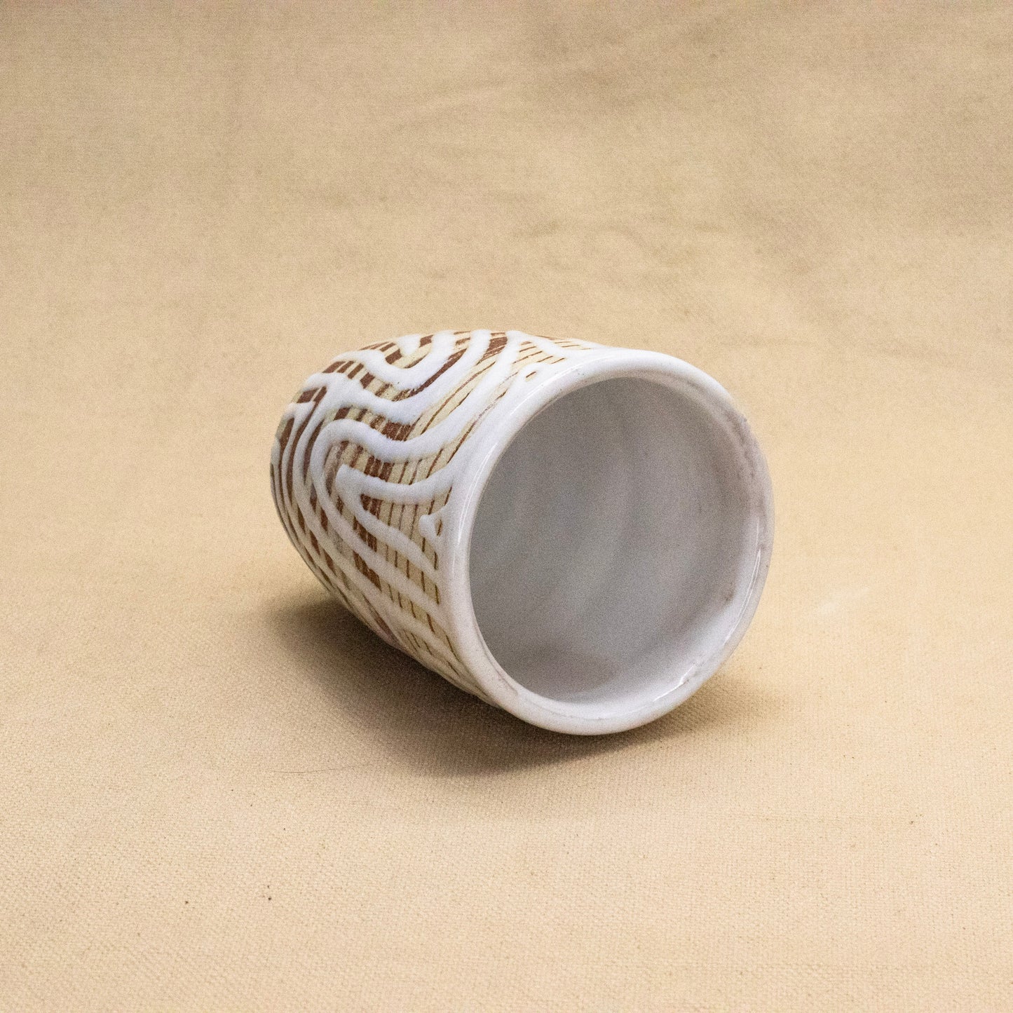 Tumbler (Wavy) by Full Spectrum Ceramics