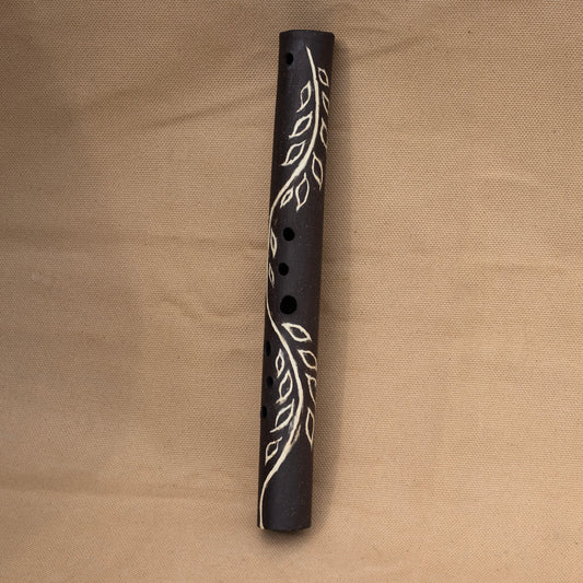 Leaf Inlay Flute by Jem Tong