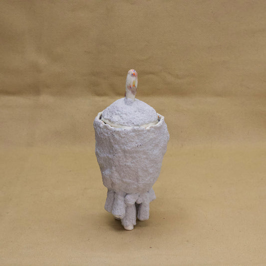 Tall Puffy Jar by Julie Burmeister