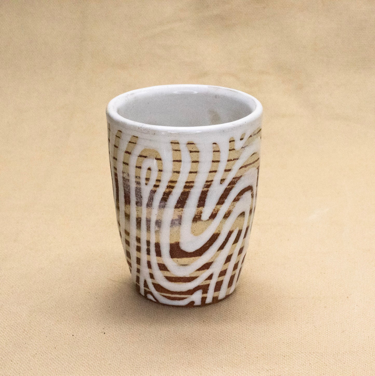 Tumbler (Wavy) by Full Spectrum Ceramics