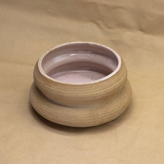 Melted Ribbed Vase by Hunny Spyke