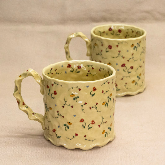 Sunshine Secret Garden Mug (14 - 16 oz) by Krista Cortese