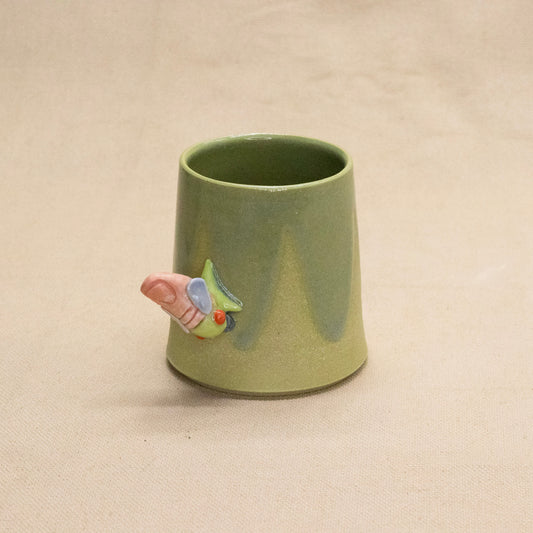 Swamp Cup #4 by Gabs Conway Ceramics