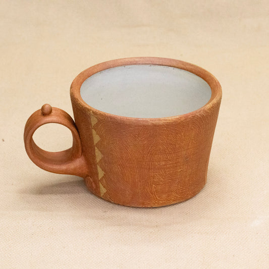 Mug (Red/Yellow #1) by Functional Heirlooms
