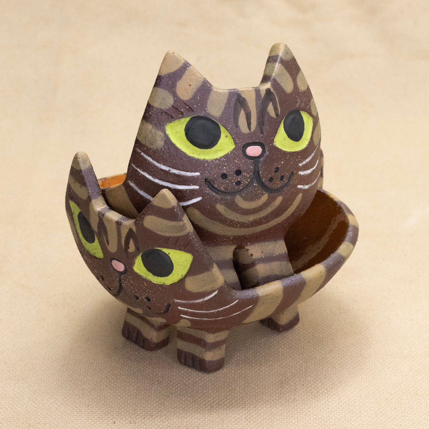 Cat Bowls by Yuka Nakano