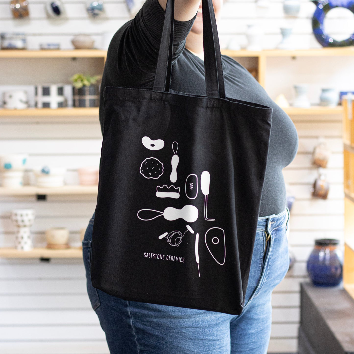 Saltstone Ceramics Tote Bag