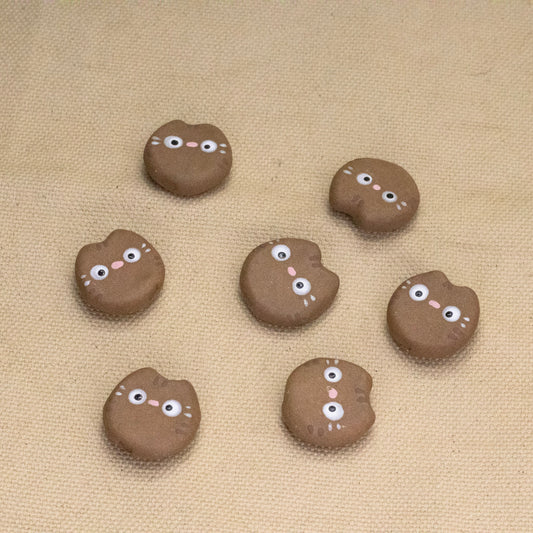 Chocolate Tabby Magnet by Hei Mao Studio