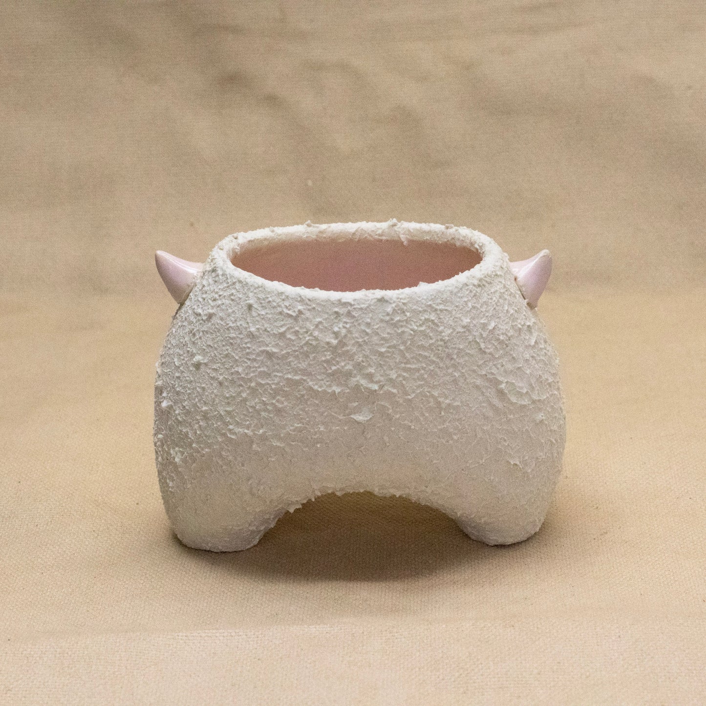 Textured Horned Vase 2 by Hunny Spyke