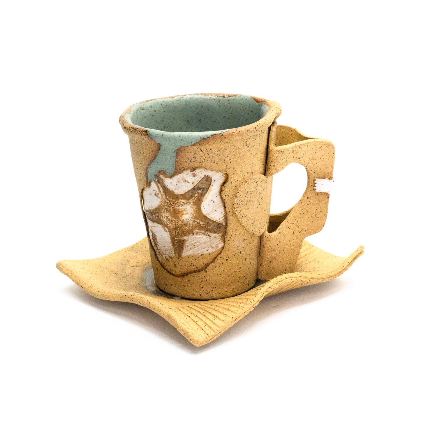 Paper cup mug by Artsy ANNs Ceramics
