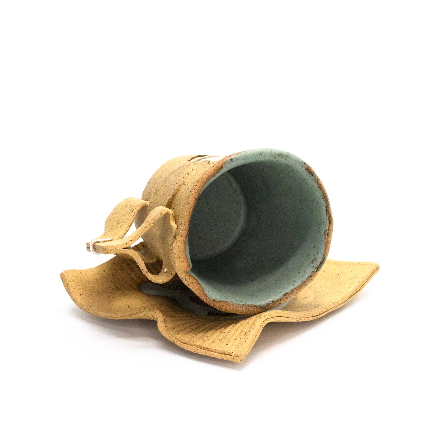 Paper cup mug by Artsy ANNs Ceramics