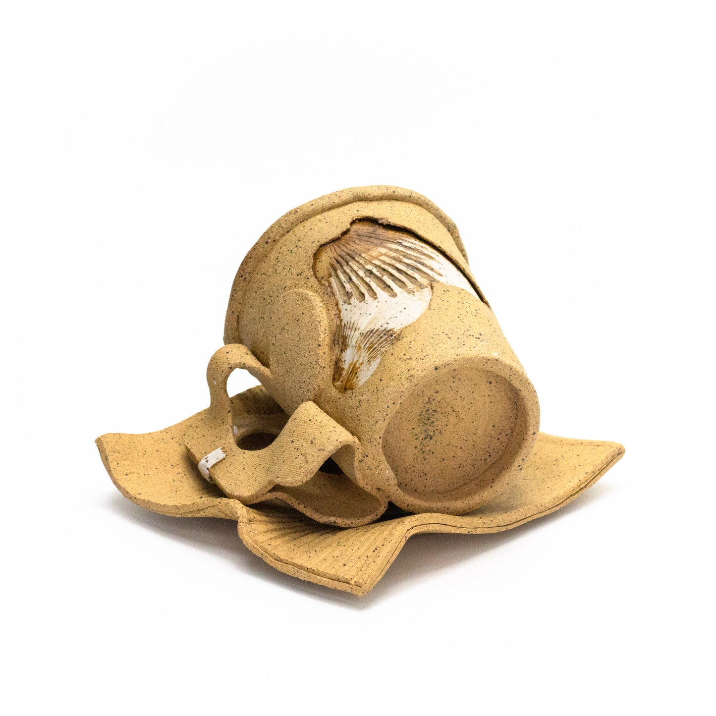 Paper cup mug by Artsy ANNs Ceramics