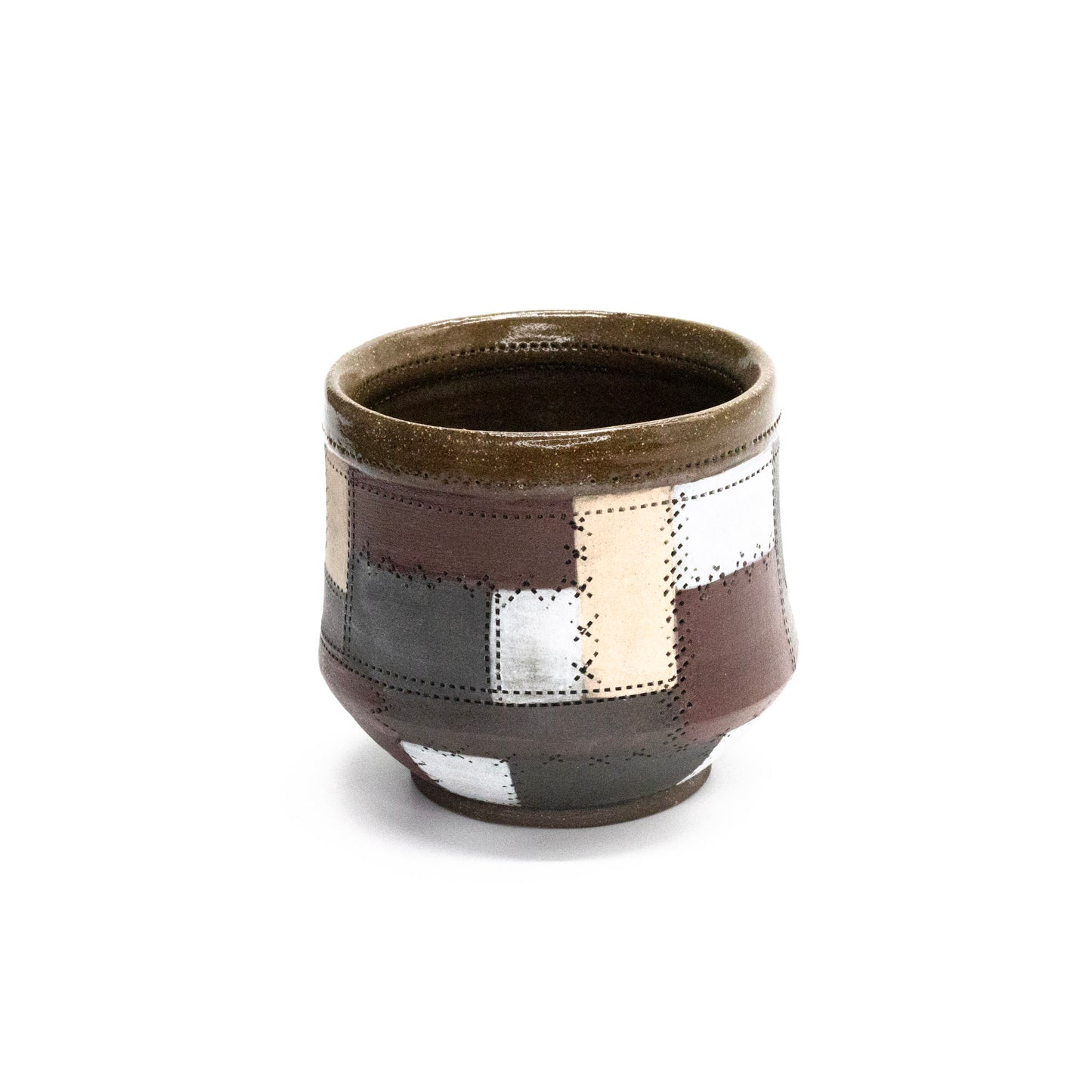 Patchwork mug by Jenna Knight