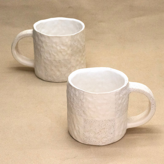 Speckled Checked Mug by Liz Leong