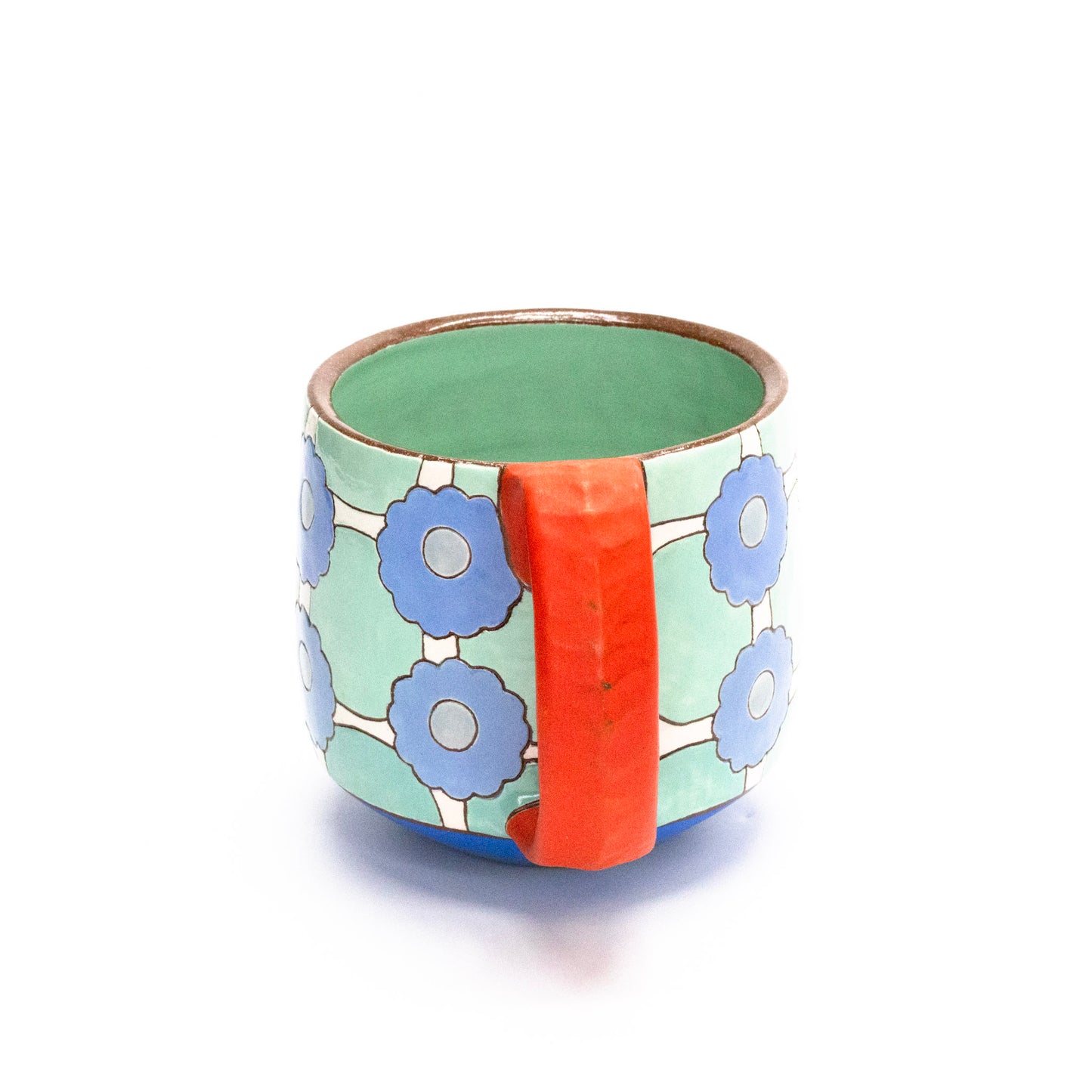 Blue Blossoms Mug by Sara Ballek