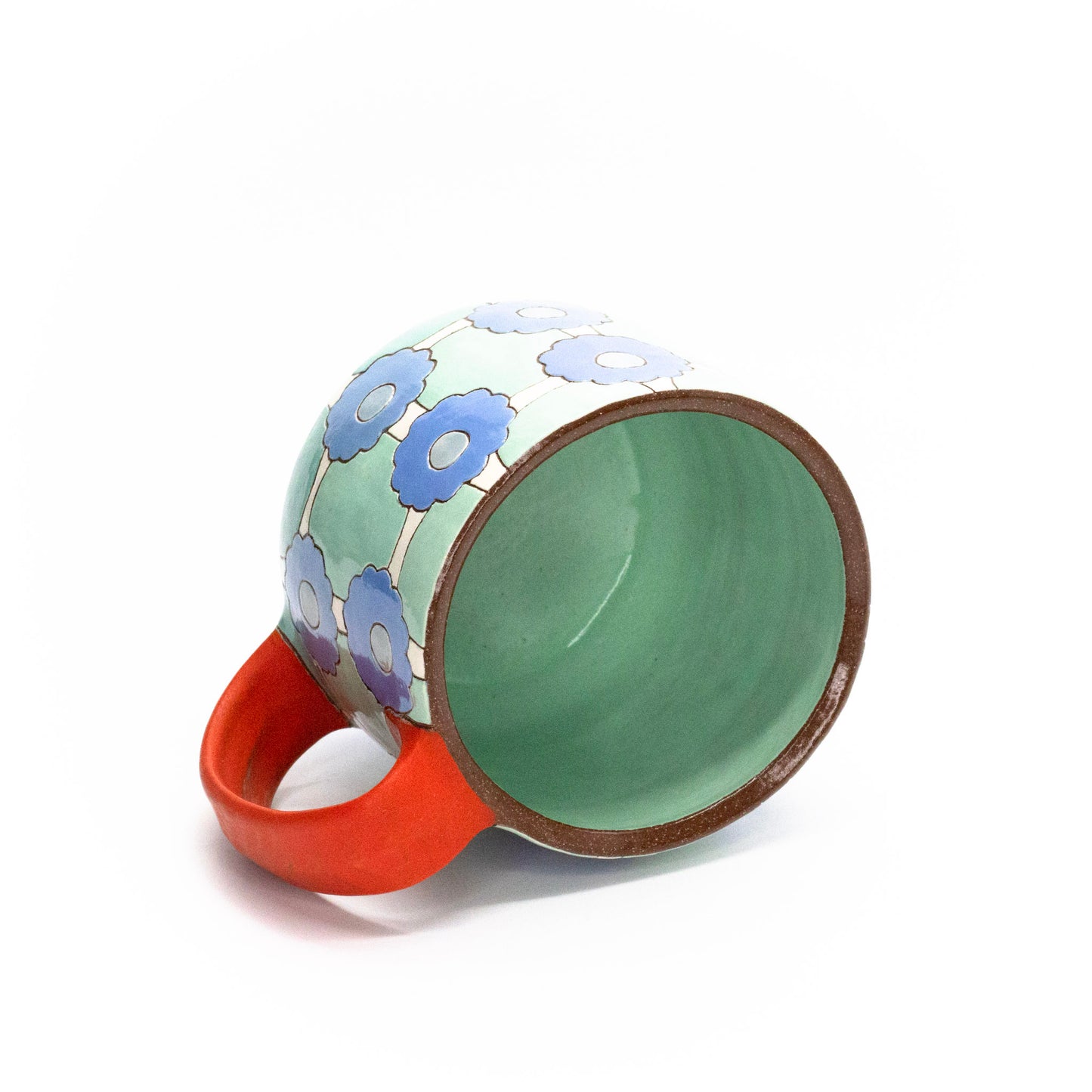 Blue Blossoms Mug by Sara Ballek