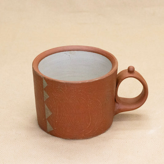Mug (Red/Green #4) by Functional Heirlooms