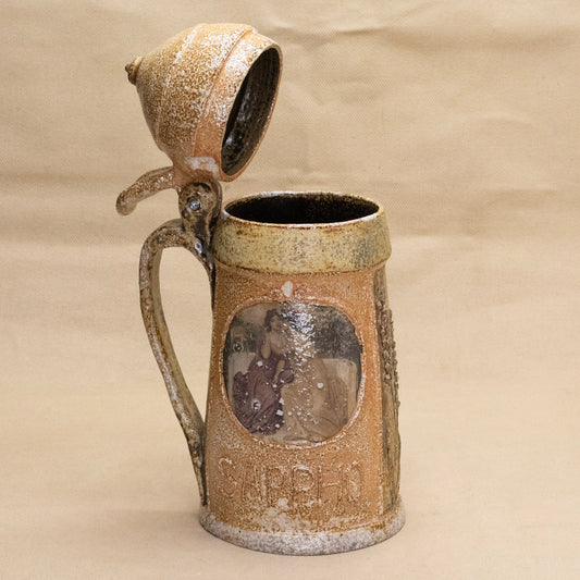 Sappho Stein (with lid and hinge) by Olivia Ruth