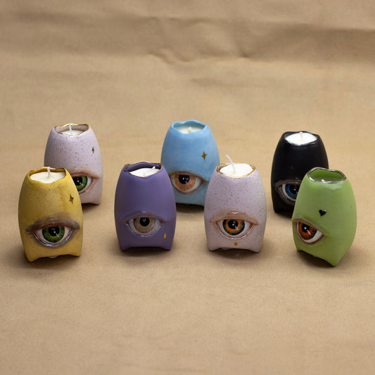 Small Princess Alien Banana Bee Bee Boo Boo Candle