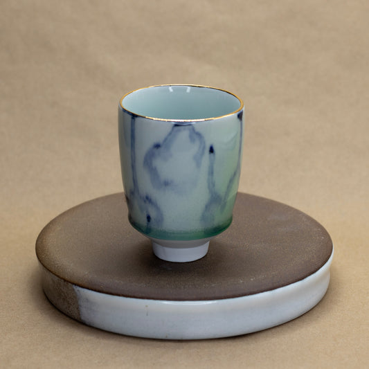 Outlined Flowers Cup by Matt Watterson