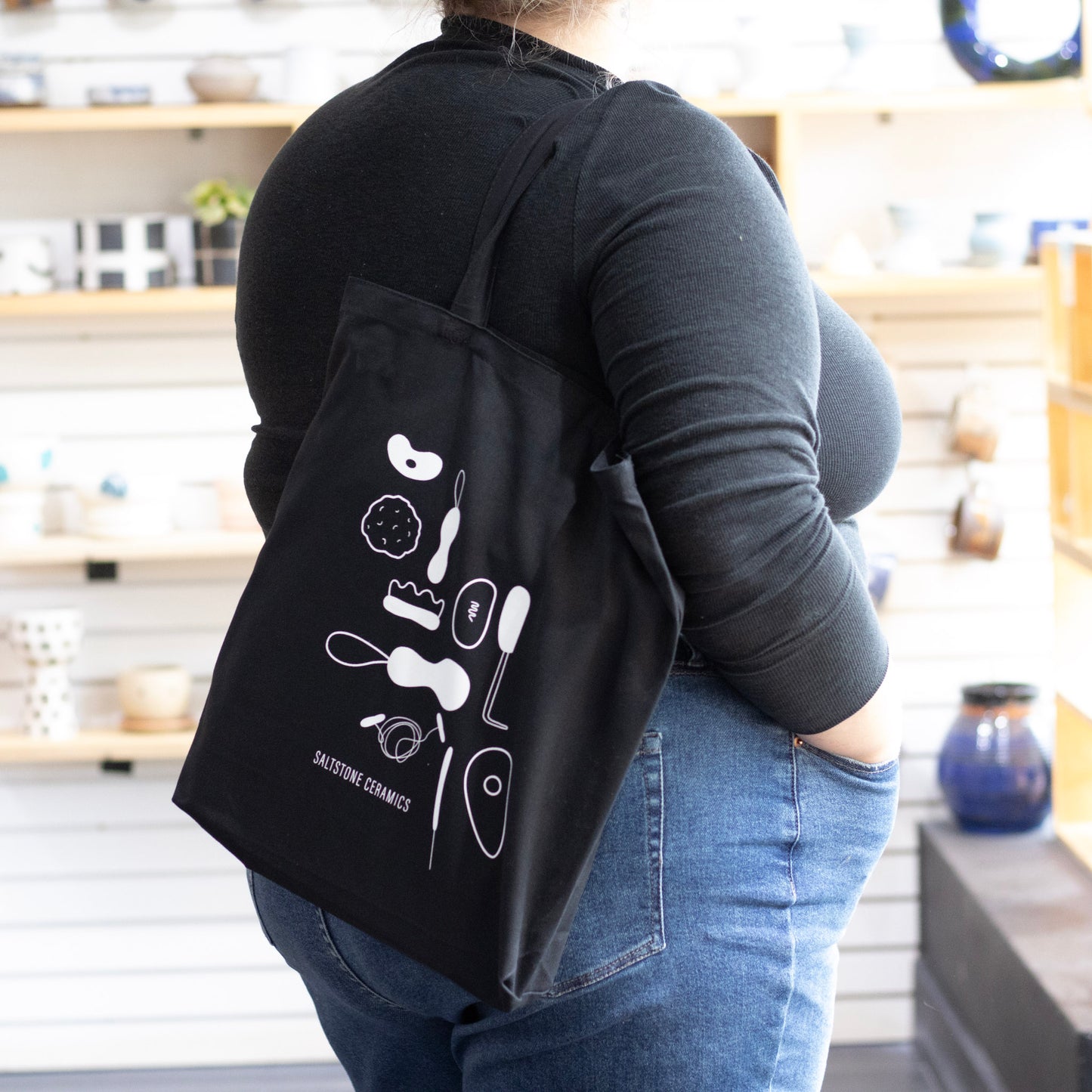 Saltstone Ceramics Tote Bag