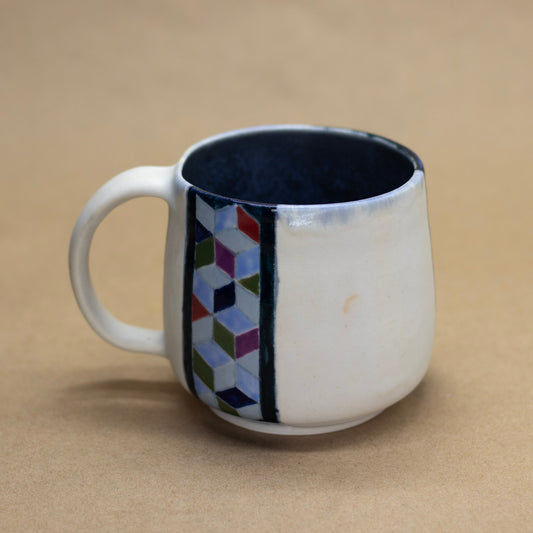 Tumbling Blocks Mug