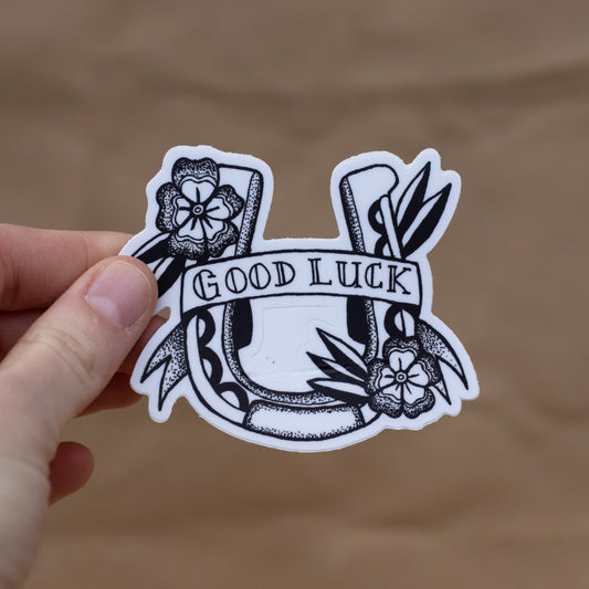 Good Luck Sticker by Rachel Burns Ceramics