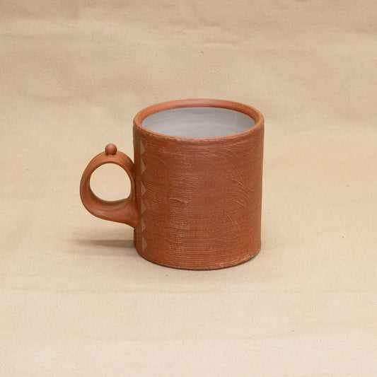 Mug (Red/Orange #1) by Functional Heirlooms