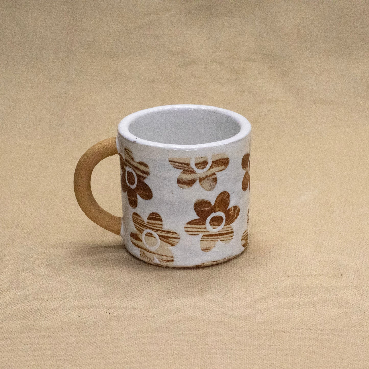 Flower Mug (8 oz #2) by Full Spectrum Ceramics