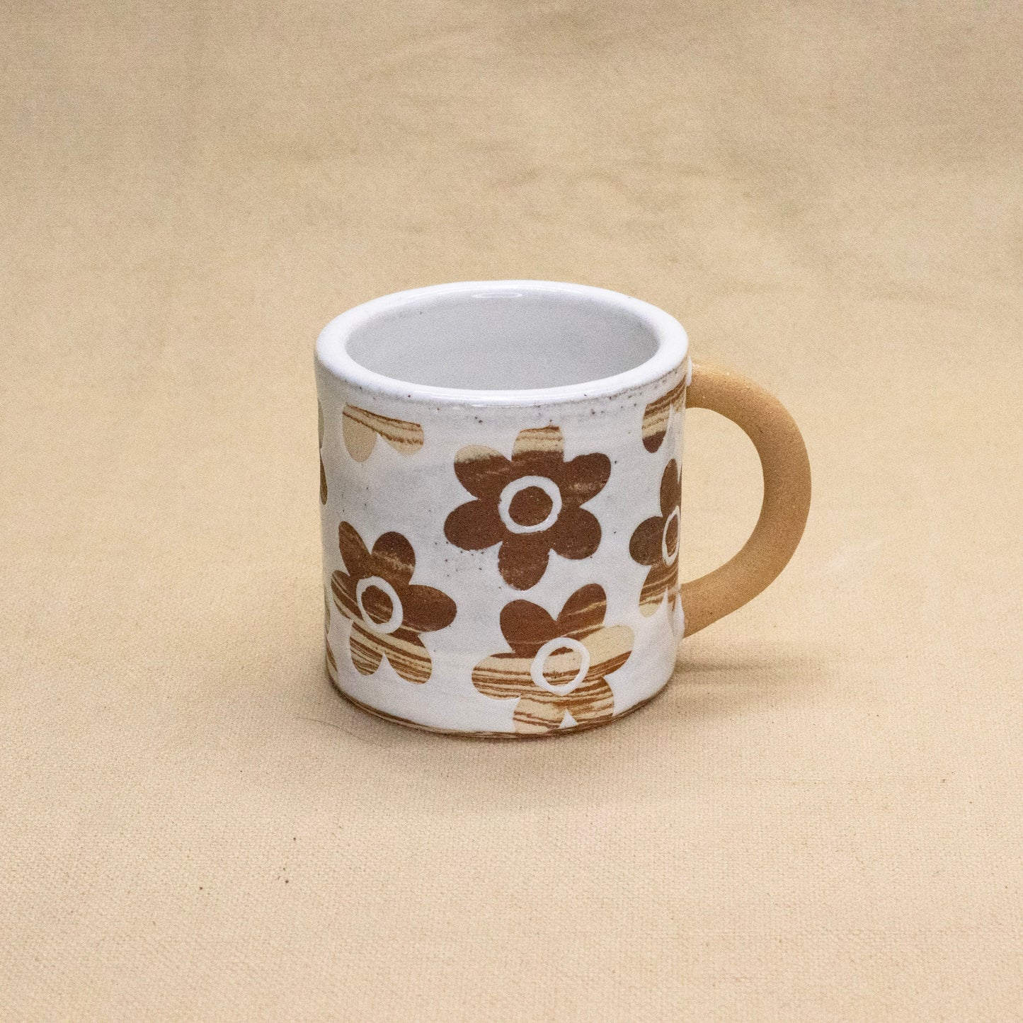 Flower Mug (8 oz #2) by Full Spectrum Ceramics