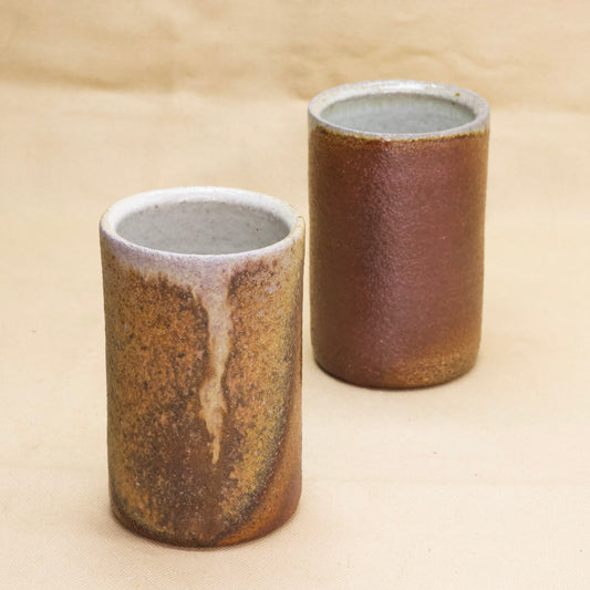 Wood Fire Pint Cups by Sarah Steininger Leroux