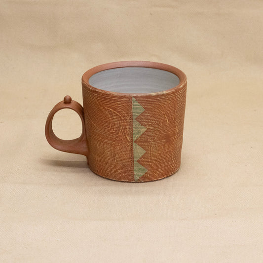 Mug (Red/Green #2) by Functional Heirlooms