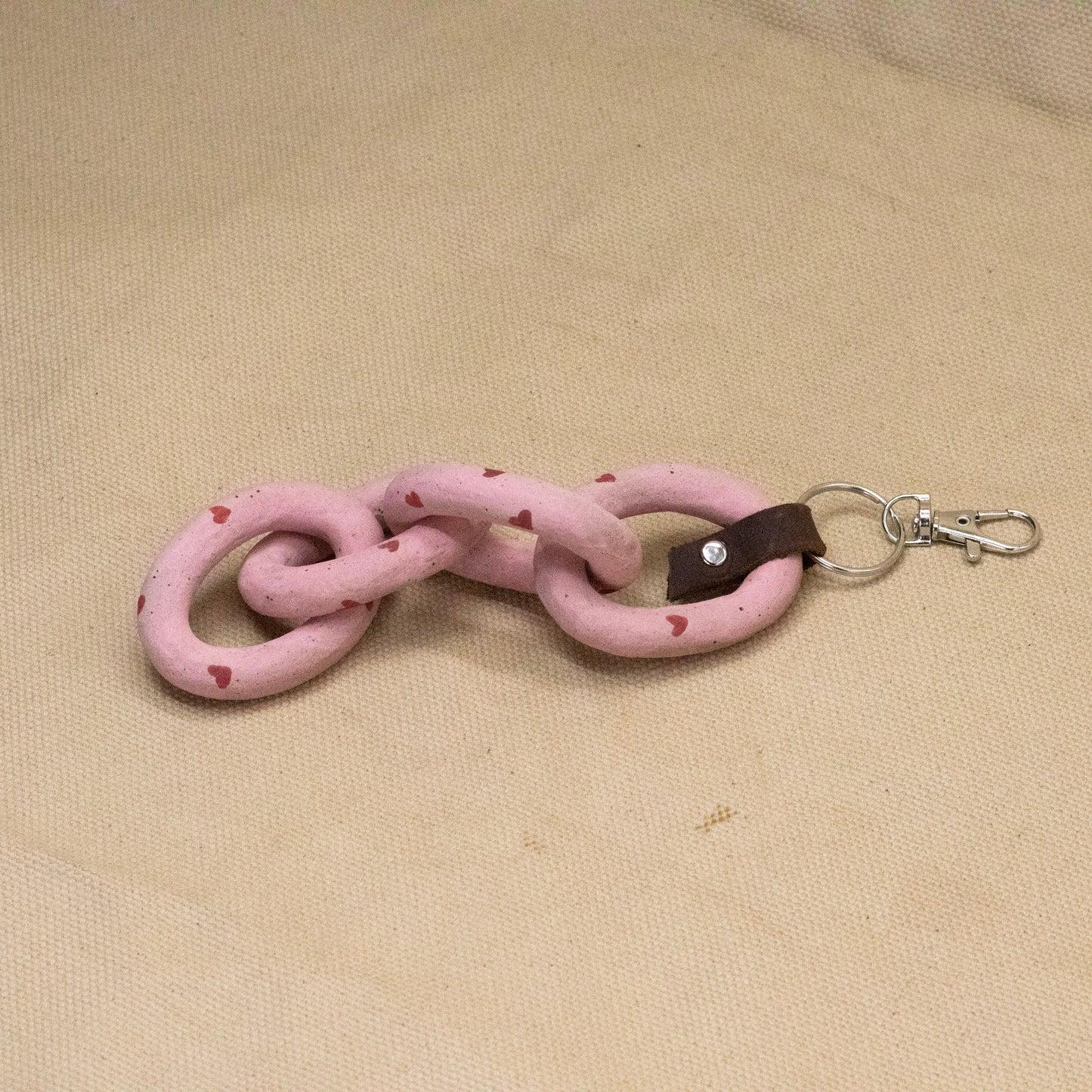 Heart Link Bag Chain by Hunny Spyke