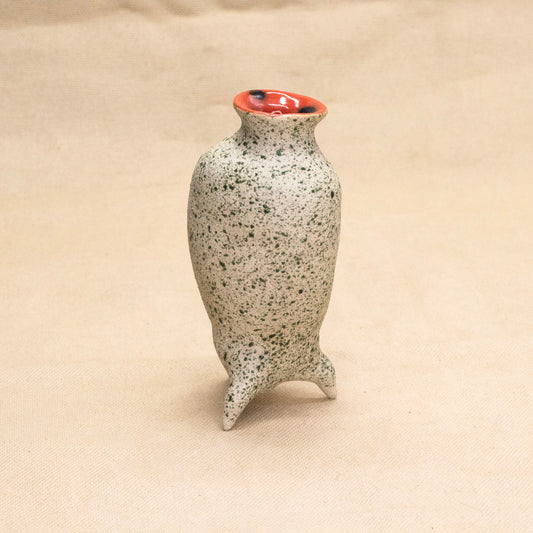 Shy Lady Bug Vase by Ash Chen