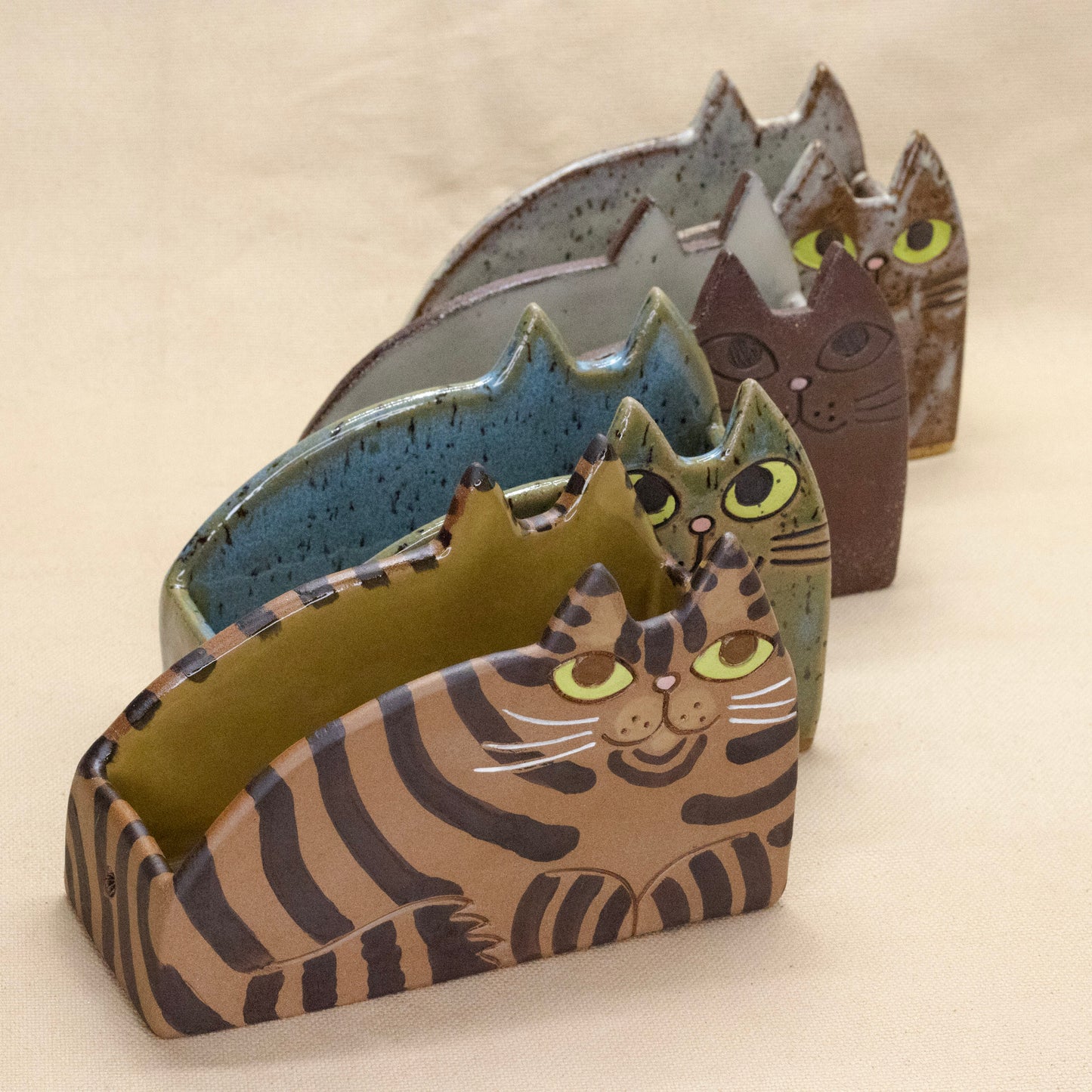 Napkin Holders by Yuka Nakano