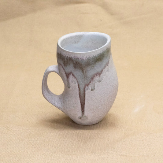 Drippy Altered Mug #4 by Liz Mazurek