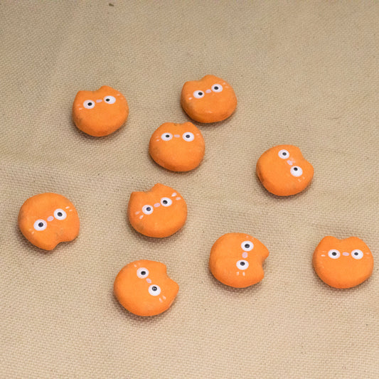 Orange Tabby Magnet by Hei Mao Studio