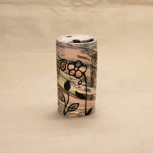 Marbled Travel Mug #2 by Jem Tong