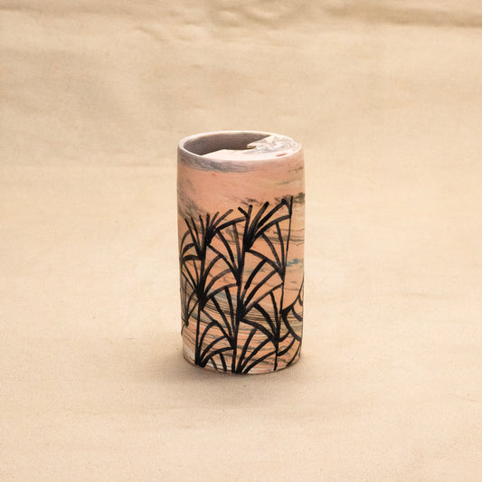 Marbled Travel Mug #1 by Jem Tong
