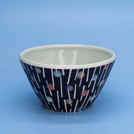 Dots and Lines Bowl by Adrienne Eliades