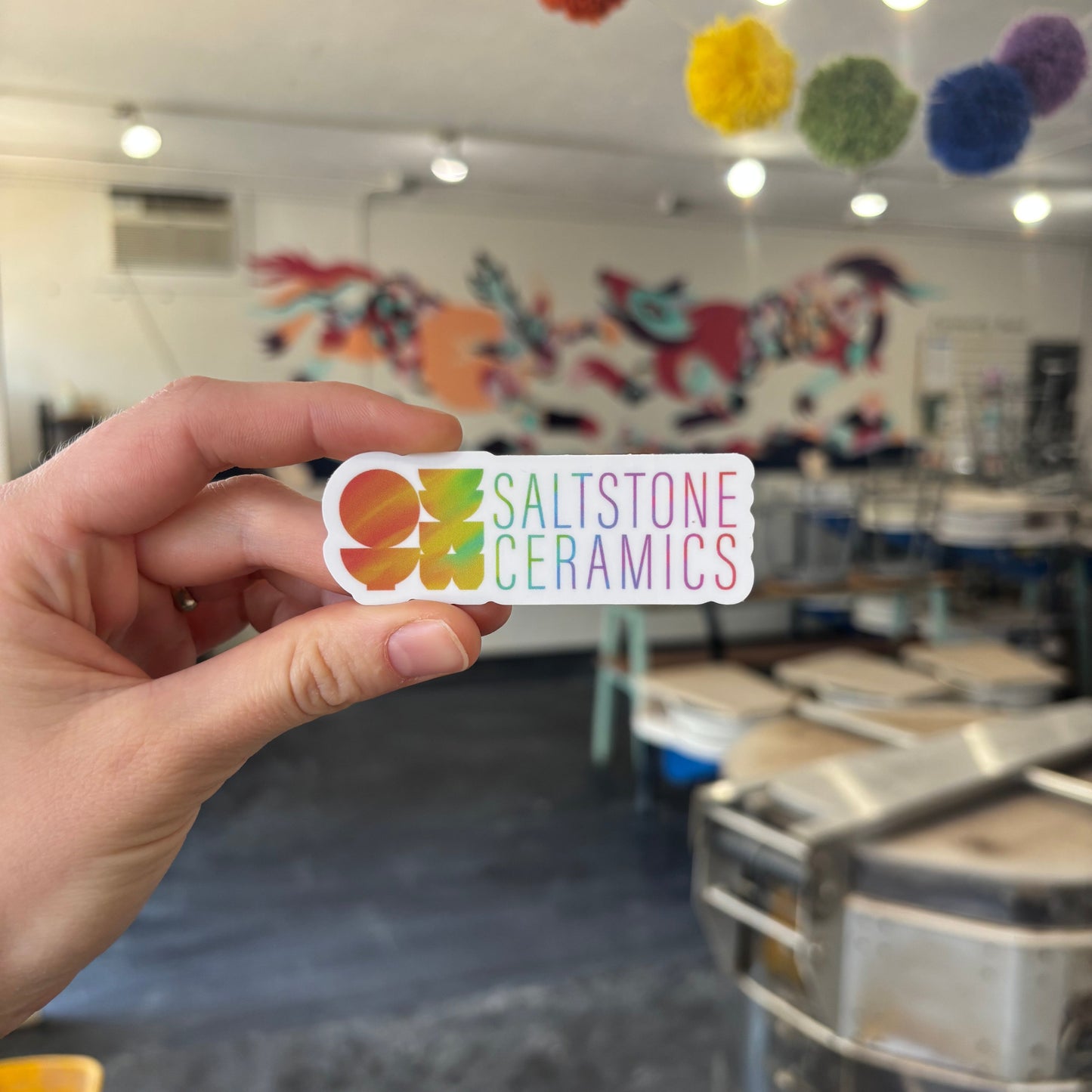 Saltstone Pride Logo Sticker