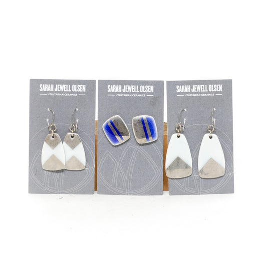 Luster Earrings by Sarah Jewell Olsen