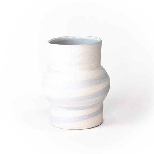 Curved Vase by Saori M Stoneware