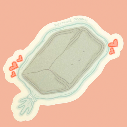 Clay Bag Sticker